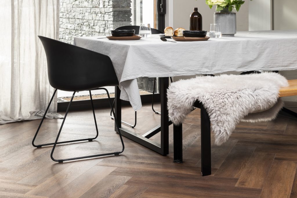 Rhino EverCore Herringbone Hardflooring Lifestyle