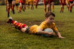 Rhino Rugby Team Boy