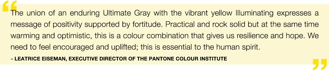 Pantone Colour of the Year Quote